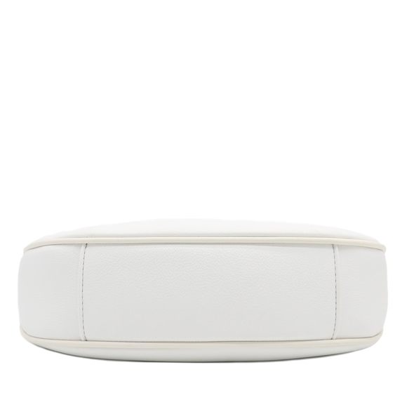 Elegant Crescent Shoulder Bag Underarm Purse White <3 - Picture 4 of 7